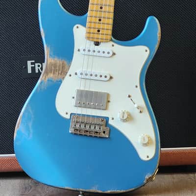 Friedman Custom Shop Vintage - S 2023 - HSS Lake Placid Blue Metallic image 3