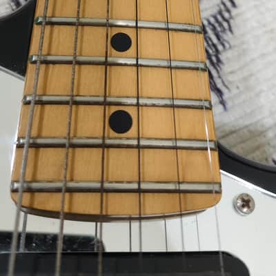 Fender Stratocaster ST-110 FIM iron maiden 2001-2002 - Black MIJ image 12