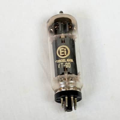 Quad (4) Vintage Magnaval KT90 Power Tubes – Made in Yugoslavia – Tested & Working image 5