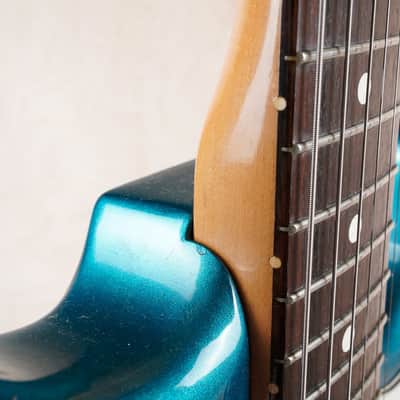 Squier CST-55 JV Stratocaster Reissue MIJ 1983 Lake Placid Blue Vintage Fender Japan w/ Bag image 19