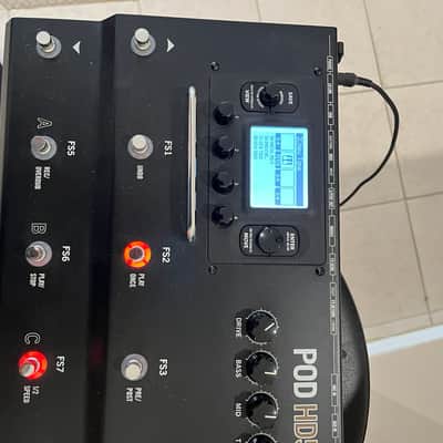 Line 6 Line 6 POD HD500X Multi-FX – Bag + Power Supply 2021 - black metal matt finish image 7