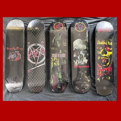 Slayer Skateboard Decks Plan B | Reverb