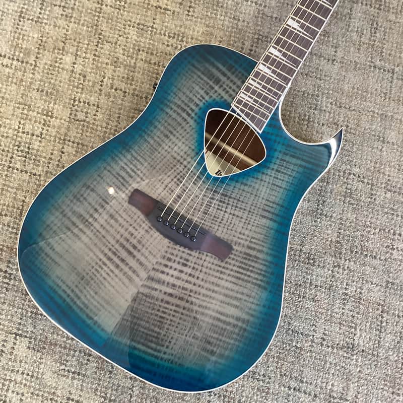 Ibanez ALT50FA-BDB Altstar in Blue Doom Burst High Gloss image 1