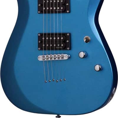 Schecter C-6 Deluxe 2020 - Present - Satin Metallic Light Blue image 1