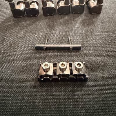 EVH Wolfgang Hardware - Black Nickel - Floyd Rose Special R2 Nut image 1