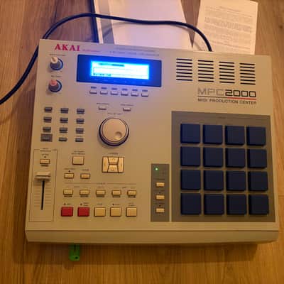 Akai MPC 2000 NEW BLUE SCREEN FAT BLUE PADS USB floppy emulator image 14