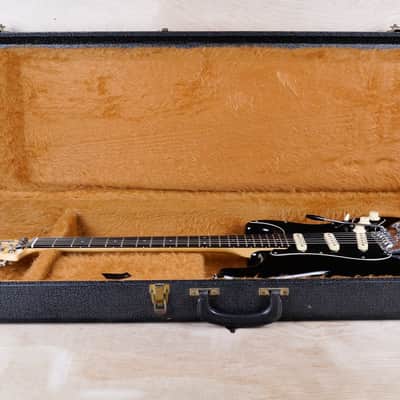 Fender ST-562 Contemporary Stratocaster MIJ 1985 Black Japan Fujigen System I Locking Tremolo w/ Hard Case image 2