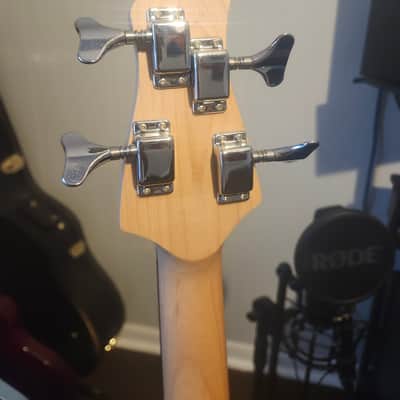 Yamaha TRBX174 4-String Bass 2010s - Blue Metallic image 9