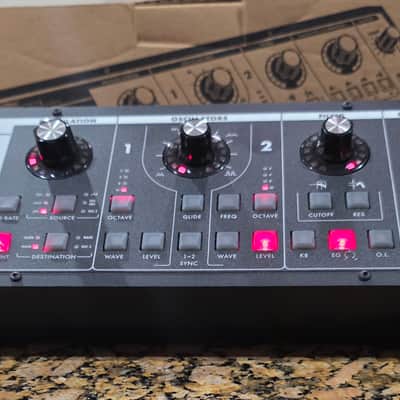 Moog Slim Phatty 2010s - Black + Rack Ears image 6