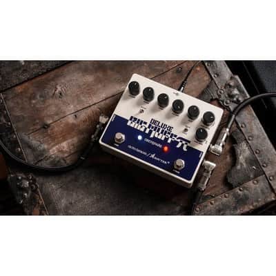 Electro-Harmonix Sovtek Deluxe Big Muff Pi Fuzz Pedal with Mid-Shift image 7