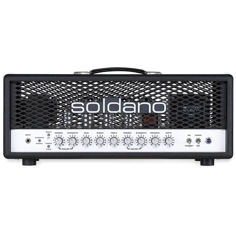 Soldano SLO-100 Guitar Amplifier Head (100 Watts), Black image 1