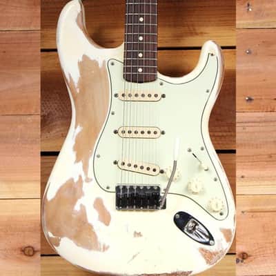 Fender HEAVY Relic CLASSIC SERIES 60s STRATOCASTER Road Worn White Strat 06667 image 1