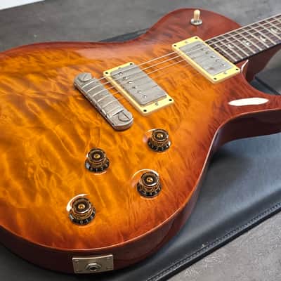 PRS Singlecut 20th Anniversary Artist 10 Top BIRDS IN FLIGHT 2006 AAA Amber Quilt USA American Single Cut Paul Reed Smith Guitar image 12