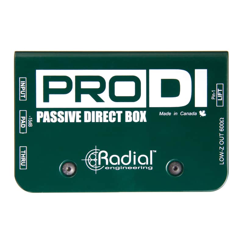 Radial Engineering ProDI Passive Direct Box image 1