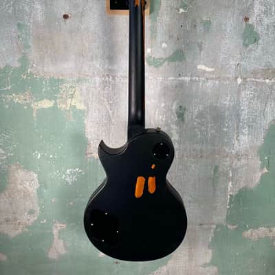 Vintage V100MR-BK Icon Series Single Cut - Black / Sunburst image 12