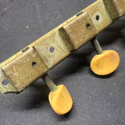 1960's Kluson Deluxe Double Line Strip Tuners - Nickel image 5