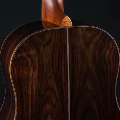 Huss and Dalton Baritone Custom Prototype #1 Wild Grain Indian Rosewood and Adirondack Spruce NEW image 17