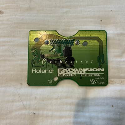 Roland SR-JV80-02 Orchestral Expansion Board 1990s - Green image 1