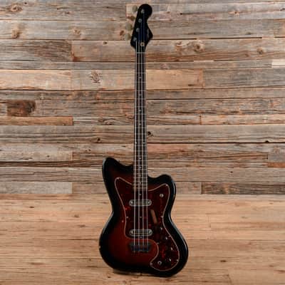 Silvertone Coral Bass Sunburst 1960s image 4