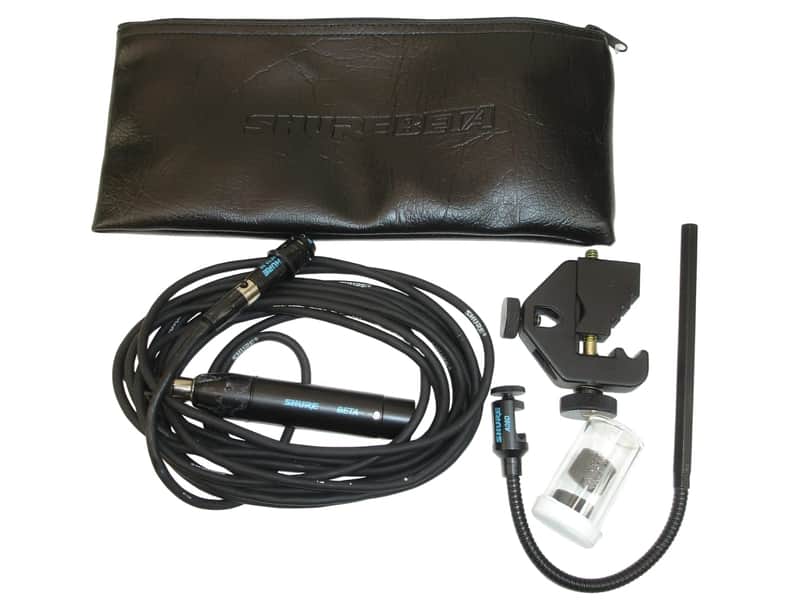 Shure Beta 98 Condenser Cardioid Microphone w/ A98D Clip-on Drum Mount image 1
