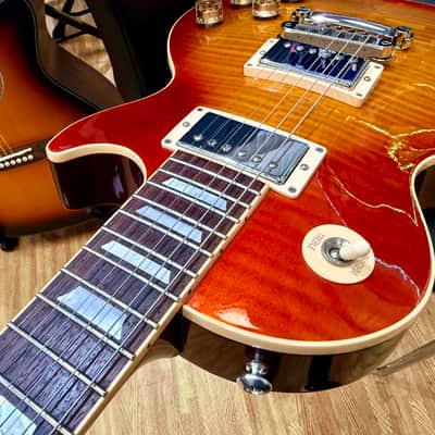 ✨2015✨ Gibson Les Paul Standard 100th~ Heritage Cherry Sunburst Candy + OHSC! image 15