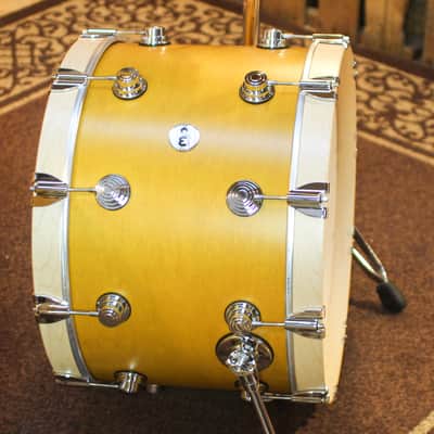 DW Collector's Santa Monica Amber Satin Oil Drum Set - 22,10,12,16,14sn - SO#1432855 image 2