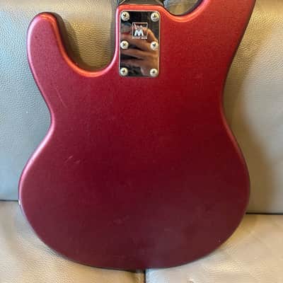 Ernie Ball Music Man US SUB Bass 4 Passive Red made in USA image 5