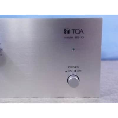 TOA BG-10 Amplifier - 10W PA system image 3