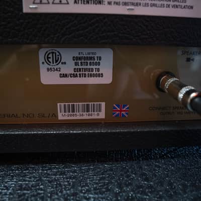 (USED-C) Marshall JMP Superlead 100 + 1960BV 4x12 Cab + Rivera Rock Crusher R980 HALF STACK image 11