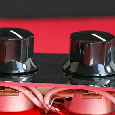 Blasphemy. A Fender Jazz Bass Wiring Harness and Control Plate with 3 Way Toggle Switch image 7