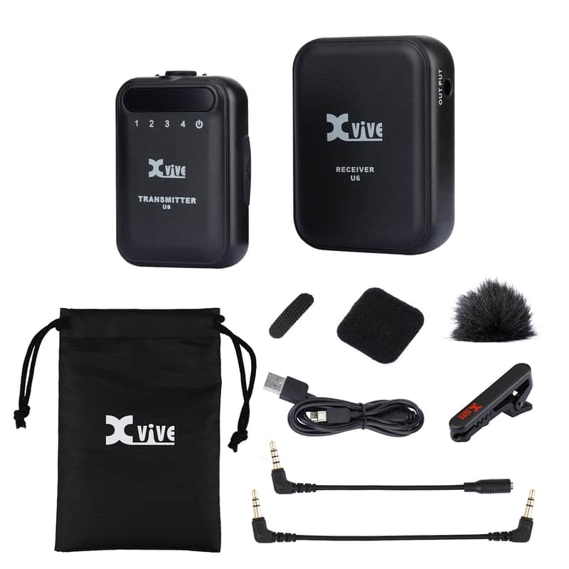 Xvive U6 Compact Wireless Microphone System image 1