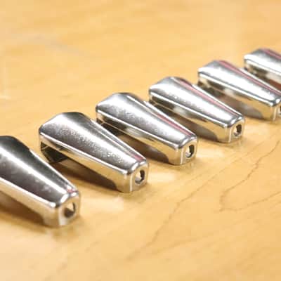 Pearl 6pk Bass Kick Drum Claws Chrome Vintage 1980's image 3
