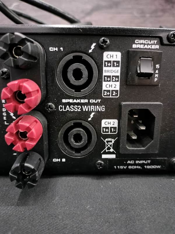 Samson SX 1800 Power Amplifier (San Antonio, TX) | Reverb