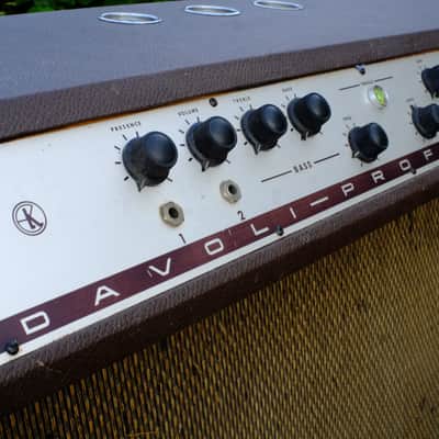 Davoli Professional 8036 P (mid-60s) - for bass & guitar. Bild 14