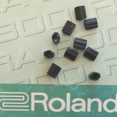 10 X Parts Genuine ROLAND Rubber key Guide JUNO XP 50 XP80 JV JV80 10000 JX etc