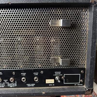 Ampeg SVT 300 Watt  Bass Head MTI Era  Black Panel 6550's - 1981 image 9