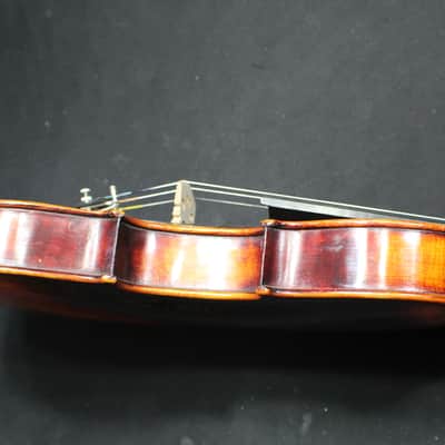 An Antique German Made Jacobus Stainer Full Size 4/4 Violin, Bow & Case Ready to Play # 15 V image 10