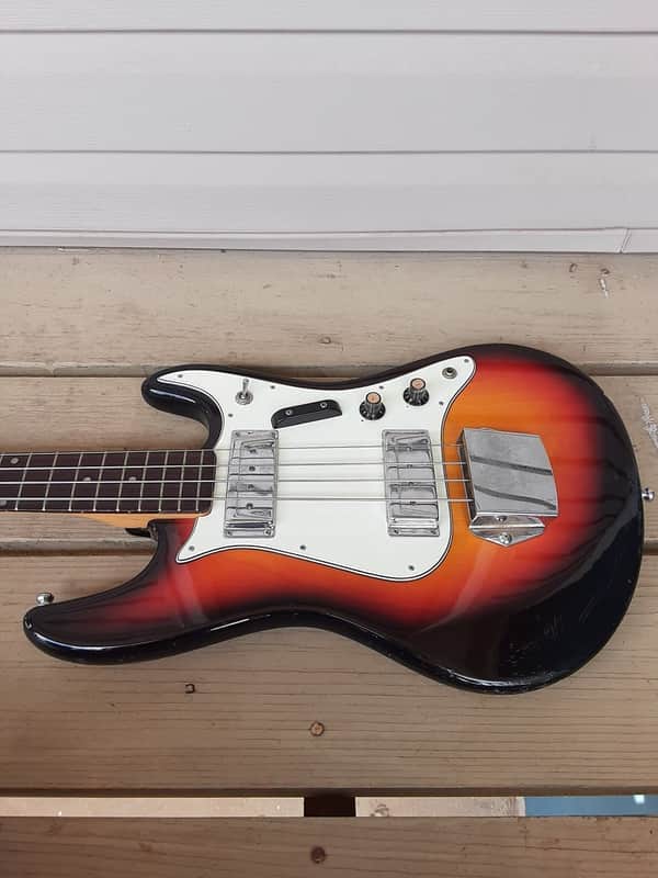 Vintage 1970's Aria 1820 Electric Bass Guitar! Made in Japan, Great Player! image 1