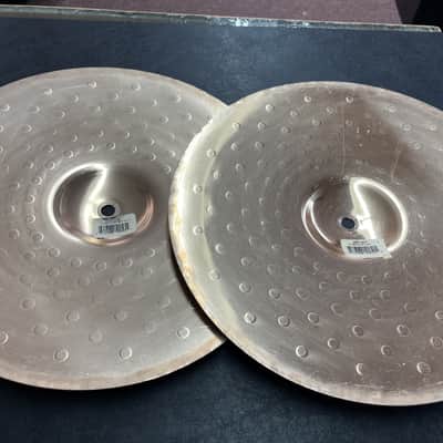 USED Zildjian ZBT 13”/33cm Hi Hats Top & Bottom Cymbals Pair image 3