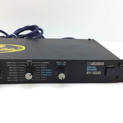 Boss RV-1000 Digital Reverb 1990 - 1994 - Black image 2