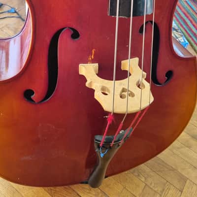 Andreas Zeller 3/4 sized double bass 2000 - gloss image 4