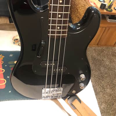 Epiphone Bat Wing Accu-Bass Jr. 90's - Black image 4