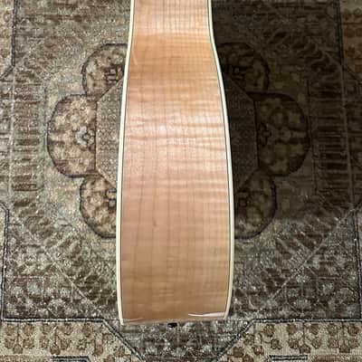 Eastman AC630-BD Jumbo Acoustic Guitar in Blonde w/ Hard Case & Free Pro Setup image 9