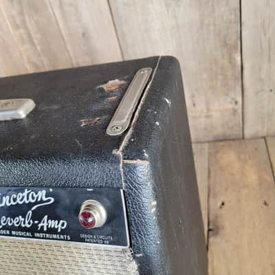 Fender Princeton Reverb AA764 1967 Modified and Serviced - Black image 8