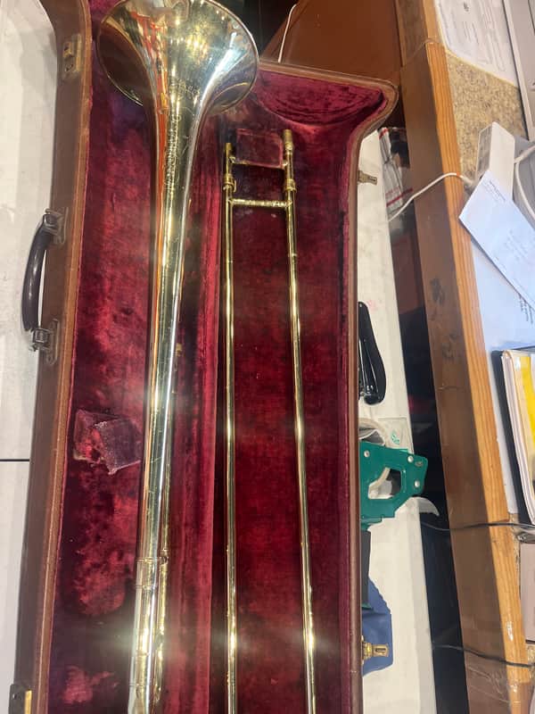 Conn Pan American Trombone - Gold image 1