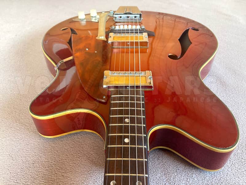GUYATONE SG-12T 1966 w/OHSC - *GOLD FOIL PICKUPS* ALL-ORIGINAL MIJ