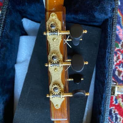 Glenn Canin Cedar/Indian Rosewood Doubletop Concert Classical Guitar  2019 - French Polish image 8
