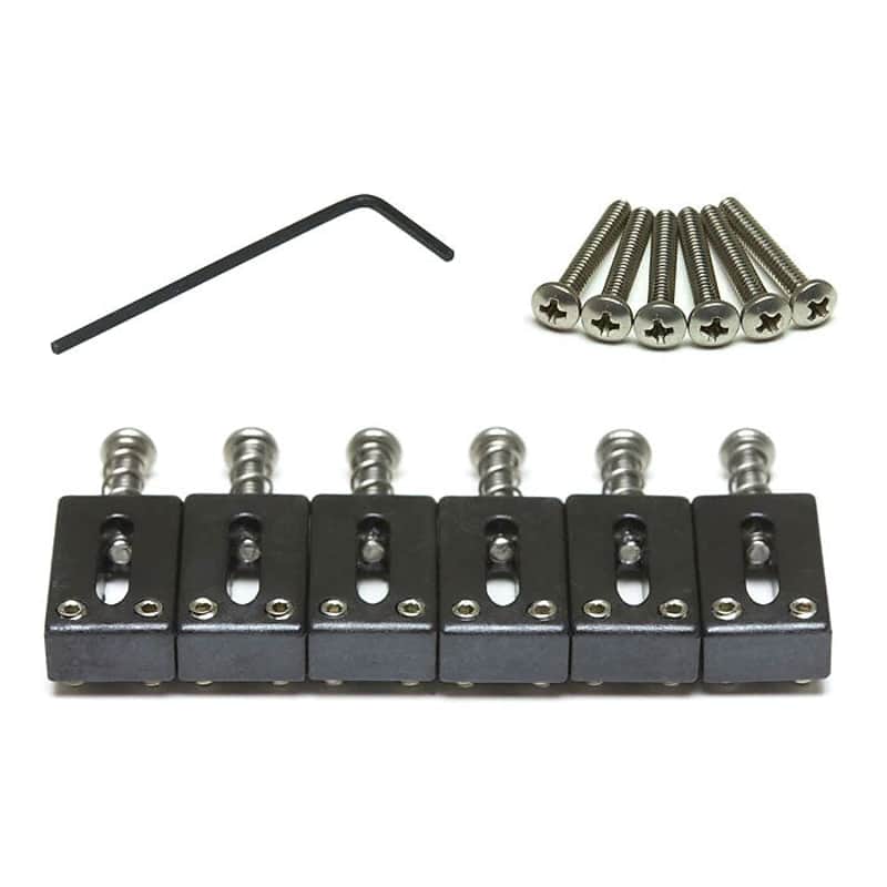 Graph Tech String Saver Originals Strat Style Saddles 2 1/16" PS-8000-00 image 1
