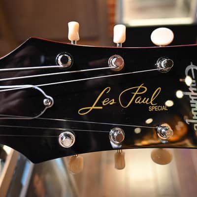 Epiphone Les Paul Special Double Cut - Cherry Red #0131 image 5