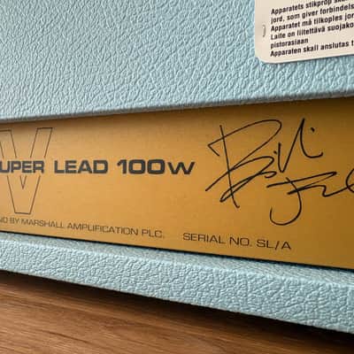 Marshall 1959BJA Billie Joe Armstrong Signature Handwired JMP Reissue 100-Watt Guitar Amp Head  - Brand New image 4